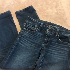 American Eagle cropped jeans